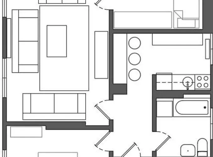 Modern & Cozy 2-bedroom Vacation In アパート